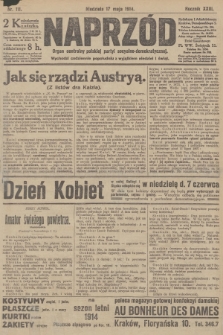 Naprzód : organ centralny polskiej partyi socyalno-demokratycznej. 1914, nr 111