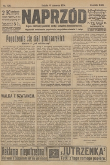Naprzód : organ centralny polskiej partyi socyalno-demokratycznej. 1914, nr 126