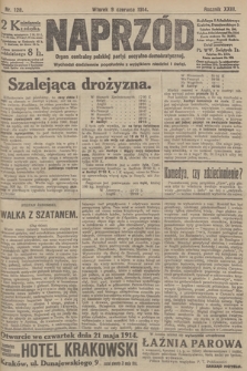 Naprzód : organ centralny polskiej partyi socyalno-demokratycznej. 1914, nr 128