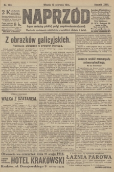 Naprzód : organ centralny polskiej partyi socyalno-demokratycznej. 1914, nr 133