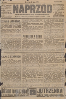 Naprzód : organ centralny polskiej partyi socyalno-demokratycznej. 1914, nr 146
