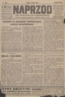 Naprzód : organ centralny polskiej partyi socyalno-demokratycznej. 1914, nr 147