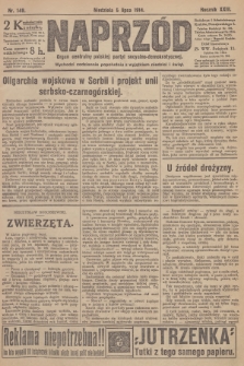 Naprzód : organ centralny polskiej partyi socyalno-demokratycznej. 1914, nr 149