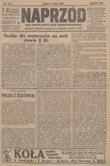 Naprzód : organ centralny polskiej partyi socyalno-demokratycznej. 1914, nr 154