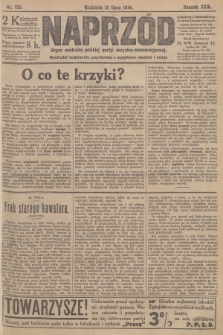 Naprzód : organ centralny polskiej partyi socyalno-demokratycznej. 1914, nr 155
