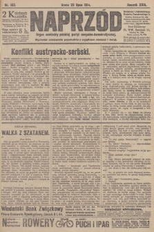 Naprzód : organ centralny polskiej partyi socyalno-demokratycznej. 1914, nr 163