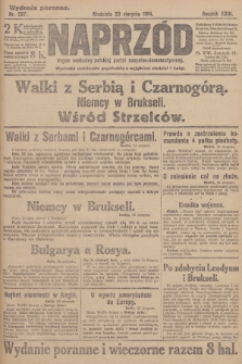 Naprzód : organ centralny polskiej partyi socyalno-demokratycznej. 1914, nr 207 (wydanie poranne)