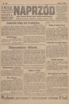 Naprzód : organ centralny polskiej partyi socyalno-demokratycznej. 1914, nr 215
