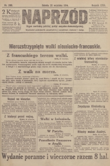 Naprzód : organ centralny polskiej partyi socyalno-demokratycznej. 1914, nr 268