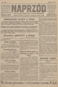 Naprzód : organ centralny polskiej partyi socyalno-demokratycznej. 1914, nr 305