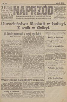 Naprzód : organ centralny polskiej partyi socyalno-demokratycznej. 1914, nr 307