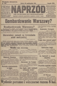 Naprzód : organ centralny polskiej partyi socyalno-demokratycznej. 1914, nr 322 (wydanie wieczorne)