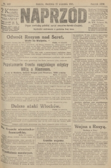 Naprzód : organ centralny polskiej partyi socyalno-demokratycznej. 1915, nr  337