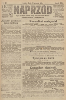 Naprzód : organ centralny polskiej partyi socyalno-demokratycznej. 1916, nr 23