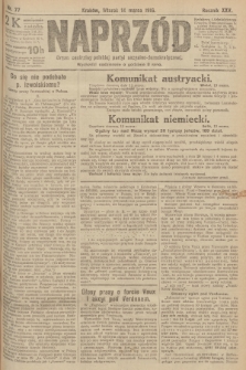 Naprzód : organ centralny polskiej partyi socyalno-demokratycznej. 1916, nr 77