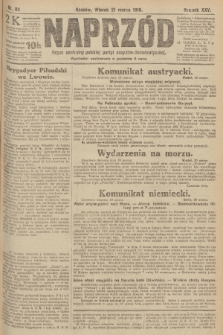 Naprzód : organ centralny polskiej partyi socyalno-demokratycznej. 1916, nr 84