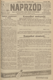 Naprzód : organ centralny polskiej partyi socyalno-demokratycznej. 1916, nr 94