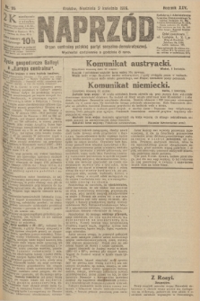 Naprzód : organ centralny polskiej partyi socyalno-demokratycznej. 1916, nr 95