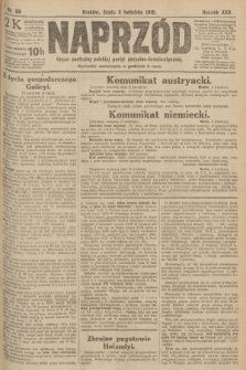 Naprzód : organ centralny polskiej partyi socyalno-demokratycznej. 1916, nr 98