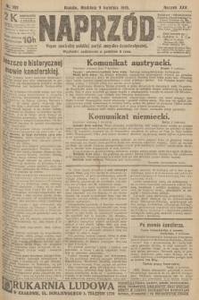Naprzód : organ centralny polskiej partyi socyalno-demokratycznej. 1916, nr 102