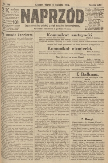 Naprzód : organ centralny polskiej partyi socyalno-demokratycznej. 1916, nr 104