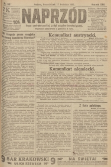 Naprzód : organ centralny polskiej partyi socyalno-demokratycznej. 1916, nr 110