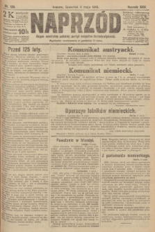 Naprzód : organ centralny polskiej partyi socyalno-demokratycznej. 1916, nr 125