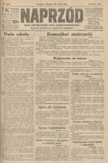 Naprzód : organ centralny polskiej partyi socyalno-demokratycznej. 1916, nr 136
