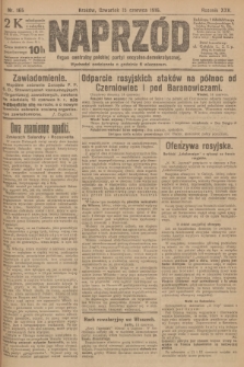 Naprzód : organ centralny polskiej partyi socyalno-demokratycznej. 1916, nr 165