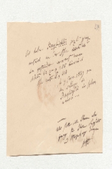 Brief von Alexander von Humboldt an Johann Carl Eduard Buschmann