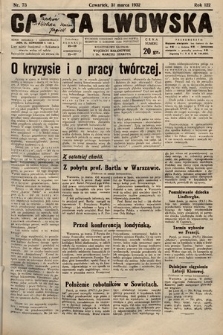 Gazeta Lwowska. 1932, nr 73