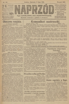 Naprzód : organ centralny polskiej partyi socyalno-demokratycznej. 1916, nr 181