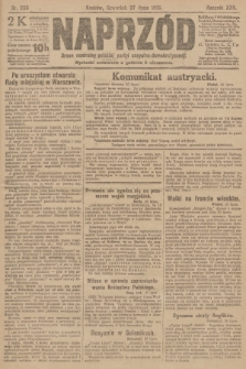 Naprzód : organ centralny polskiej partyi socyalno-demokratycznej. 1916, nr 206