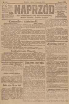 Naprzód : organ centralny polskiej partyi socyalno-demokratycznej. 1916, nr 221