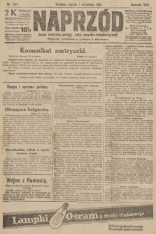 Naprzód : organ centralny polskiej partyi socyalno-demokratycznej. 1916, nr 242