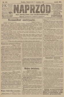 Naprzód : organ centralny polskiej partyi socyalno-demokratycznej. 1916, nr 245