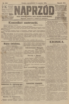 Naprzód : organ centralny polskiej partyi socyalno-demokratycznej. 1916, nr 252