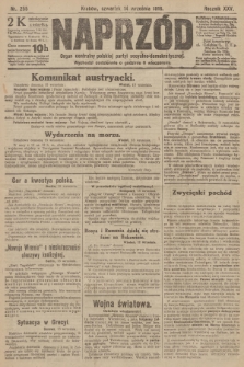 Naprzód : organ centralny polskiej partyi socyalno-demokratycznej. 1916, nr 255