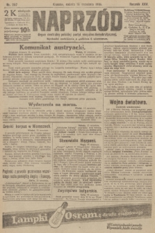 Naprzód : organ centralny polskiej partyi socyalno-demokratycznej. 1916, nr 257