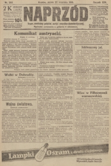 Naprzód : organ centralny polskiej partyi socyalno-demokratycznej. 1916, nr 263