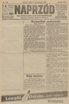 Naprzód : organ centralny polskiej partyi socyalno-demokratycznej. 1916, nr 278