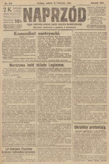 Naprzód : organ centralny polskiej partyi socyalno-demokratycznej. 1916, nr 313