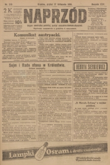 Naprzód : organ centralny polskiej partyi socyalno-demokratycznej. 1916, nr 319