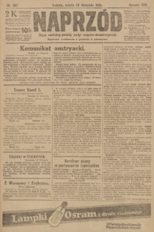 Naprzód : organ centralny polskiej partyi socyalno-demokratycznej. 1916, nr 327