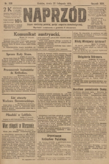 Naprzód : organ centralny polskiej partyi socyalno-demokratycznej. 1916, nr 330