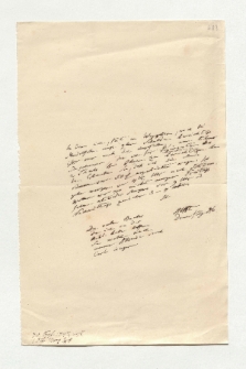 Brief von Alexander von Humboldt an Johann Carl Eduard Buschmann