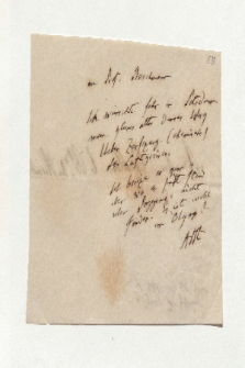 Brief von Alexander von Humboldt und Unbekannt an Johann Carl Eduard Buschmann