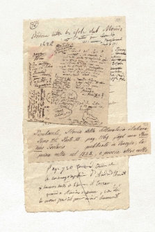 Notizen und Manuskriptfragmente zu Benedetto Bordone (Ansetzungssachtitel von Bearbeiter/in)