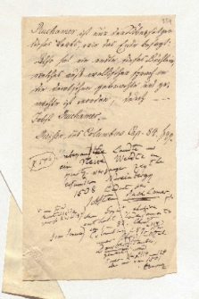 Brief von Alexander von Humboldt und Unbekannt an Alexander von Humboldt