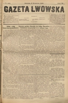 Gazeta Lwowska. 1928, nr 206